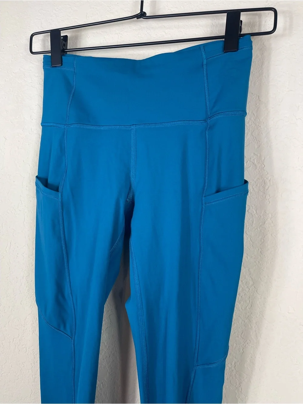 Lululemon Fast and Free High-Rise Tight 25” Poolside Blue Size 4
